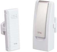 TFA Dostmann Weatherhub Starter-Set mit Temperatursender, 31.4001.02, SmartHome,
