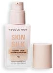Revolution Skin Silk Serum Foundation, F3N Helle Hautt&ouml;ne | Aufbaubare Deckkraft,