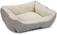Beeztees Mogina - Katzenbett - Pl&uuml;sch - grau - 45x37x18 cm