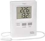 TFA Dostmann Digitales Innen-Au&szlig;en-Thermometer, funktionales Display, H&ouml;chst- und