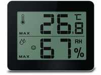 Technoine WS9450 Bürothermometer, Temperaturstation mit Wohlfühlindikator,