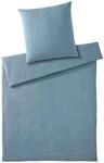 elegante 135x200 cm + 80x80 cm Rauchblau