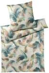 elegante Bambus-Baumwoll-Satin Bettw&auml;sche Copacabana Natur 1 Bettbezug 135 x...