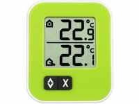 TFA Dostmann Moxx digitales Innen-Außen-Thermometer, Höchst- und Tiefwerte, zur