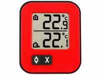 TFA Dostmann Moxx Digitales Innen-Außen-Thermometer, Anzeige der Innen- und
