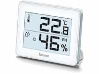 Beurer HM 16 Thermo-Hygrometer, Raumklimakontrolle mittels Temperaturanzeige und