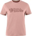 Fj&auml;llr&auml;ven Damen Lush Logo T-Shirt, Chalk Rose, L