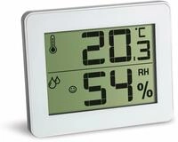 TFA Dostmann Digitales Thermo-Hygrometer, Komfortzonen-Indikator, Innentemperatur,