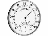 TFA Dostmann 45.2019 Analoges Thermo-Hygrometer, mit Metallring, für ein gesundes