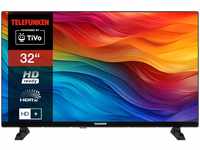 Telefunken 32 Zoll Fernseher/TiVo Smart TV (HD-Ready, HDR, HD+ 6 Monate inkl.,