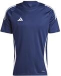 adidas Herren Tiro 24 Shirt, Team Navy Blue 2/White, L