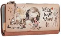 Anekke Hollywood Flexible RFID Wallet L Multicolor