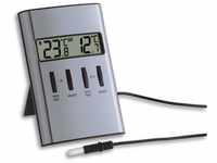 TFA Dostmann Digitales Innen-Außen-Thermometer, Innen-/Außentemperatur, Höchst-und