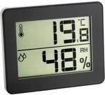 TFA Dostmann Digitales Thermo-Hygrometer, 30.5027.01, zur Kontrolle von
