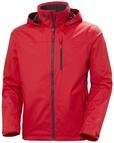 Helly-Hansen Men's Crew Hooded Jacket 2.0, 162 Red, X-Large