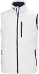 Helly Hansen Herren Crew Weste 2.0, Wei&szlig;, 2XL