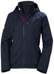 Helly Hansen Damen Crew Hooded Jacket 2.0, 597 Navy, L EU