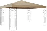 QUICK STAR Ersatzdach f&uuml;r Bl&auml;tter Pavillon 3x3m Pavillondach Sand Ersatzbezug