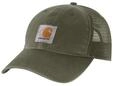 Carhartt Herren Canvas Mesh-Back Cap Baseballkappe, Basil, Einheitsgr&ouml;&szlig;e