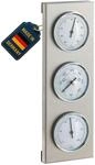 TFA Dostmann Analoge Wetterstation f&uuml;r au&szlig;en aus Edelstahl, 20.2034, inkl