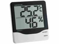 TFA Dostmann Digitales Thermometer, großes Display, Innentemperatur,
