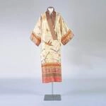 Bassetti FONG Kimono aus 100% Baumwollsatin in der Farbe Beige v.2, Gr&ouml;&szlig;e: L-XL -