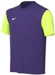 Nike Unisex Kinder Y Nk Df Tiempo Prem Ii JSY T-Shirt, Court Purple/Volt/White, XS EU