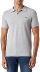 Gant Herren Slim Shield Pique Polohemd, Grey Melange, L EU