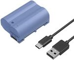 SMALLRIG Battery f&uuml;r EN-EL15C 2400mAh Kamera Akku f&uuml;r Nikon Zf/Z8/Z7/Z6,