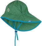 Finkid Aurinko Gr&uuml;n - Leichter Kinder UV-Schutz Sommerhut, Gr&ouml;&szlig;e S - Farbe Deep