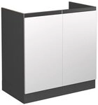 Vicco Sp&uuml;lenunterschrank R-Line, Wei&szlig;, 80 cm