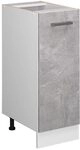 Vicco Apothekerschrank R-Line, Beton, 30 cm ohne Arbeitsplatte, zur freien