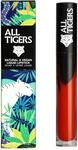 Liquid Lipstick - Matt, Vegan & Nat&uuml;rlich - Langer Halt - Farbe: Orange-Rot...