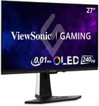 ViewSonic XG272-2K-OLED Gaming Monitor - QHD, 240Hz, USB-C, wei&szlig; - 0,02ms, AMD