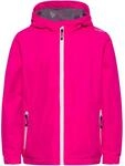 CMP Unisex Kinder Rei&szlig;feste F&uuml;r Mit Fester Kapuze Regenjacke, Fuchsia, 116 EU
