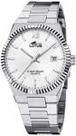 Lotus Herren Analog Uhr Edelstahl 316L Silber - Quarz - Mineralglas - 10 ATM