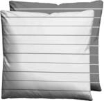 biberna 0636044 Mix & Match Kopfkissenbezug Mako-Baumwoll-Satin 1x 80x80 cm,
