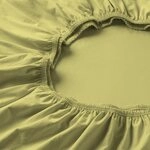 ESTELLA Spannbetttuch Feinjersey | lind | 150x200 cm | b&uuml;gelfreie &...