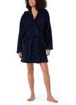 Schiesser Bademantel weiches Teddy Fleece