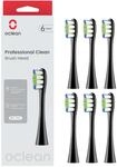 Oclean B&uuml;rstenk&ouml;pfe Professional 6 St&uuml;ck, DuPont-Borsten Zahnb&uuml;rstenkopf mit