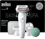 Braun Silk-&eacute;pil 9 SkinSpa Epilierer Damen, All-in-One Set, Haarentferner f&uuml;r
