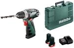 metabo PowerMaxx BS Basic Akku-Bohrschrauber, 12 V, 34 Nm, 2 G&auml;nge