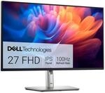 Dell P2725H 27 Zoll Full HD (1920x1080) Monitor, 100Hz, IPS, 5ms, 99% sRGB, USB-C,