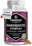 Mariendistel Komplex mit Artischocke + L&ouml;wenzahn hochdosiert, 80% Silymarin, 250 mg