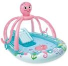INTEX Friendly Octopus Aufblasbarer Kiddie Pool: aufblasbarer Kinderpool mit