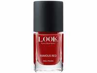 Look To Go • veganer Nagellack • FAMOUS RED • 21-free & PETA approved •...