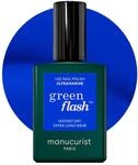 Manucurist Green Flash&trade; Blau Gel Nagellack Ultramarine - Hema Free UV Lack, 12-Free