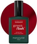 Manucurist Green Flash&trade; Gel Nagellack Pomegranate | N&auml;gel Selber Machen f&uuml;r UV