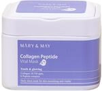 MARY&MAY Kollagen-Peptid Tuchmaske, 30 St&uuml;ck Collagen Peptide Vital Mask &ndash; Mit