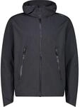 CMP - Herren 2-Lagen Jacke mit fester Kapuze, Anthrazit, 52